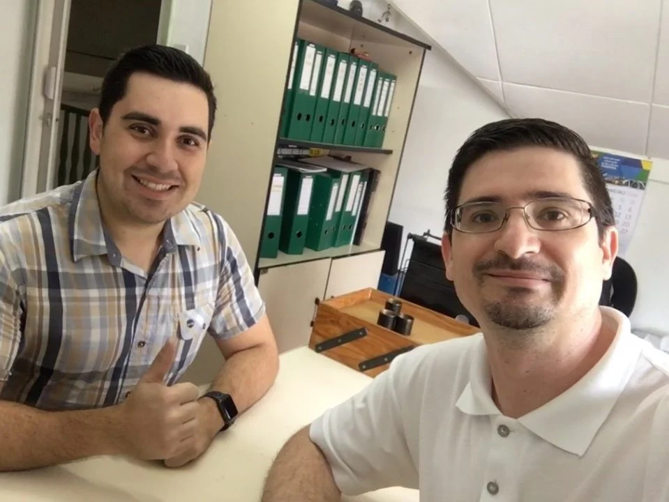 Rafael Nasser e Marlon Martins